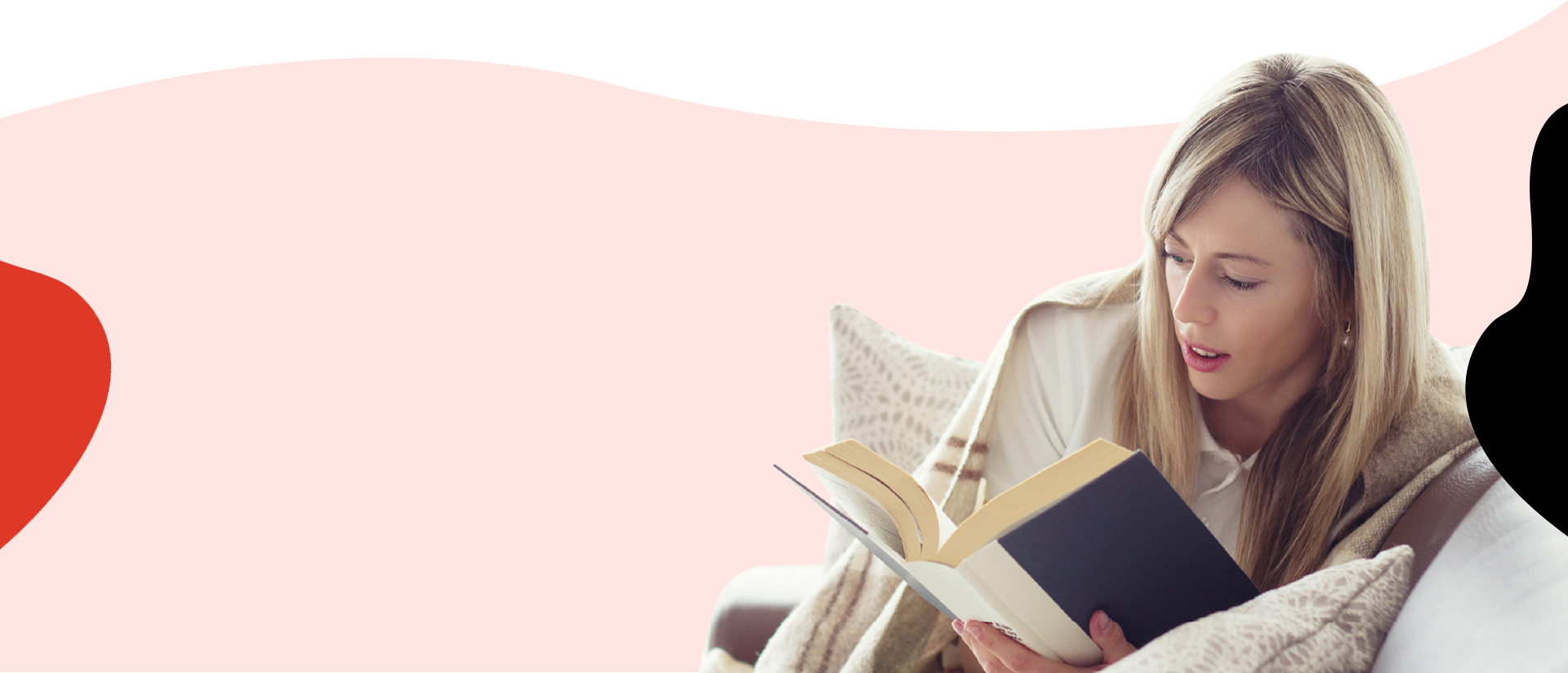 Woman Reading Book for Review